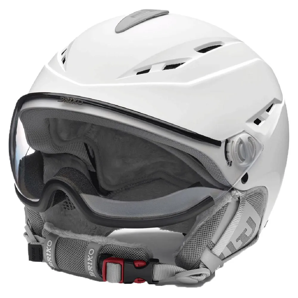 Briko Chione Photo Helm Met Vizier Wit