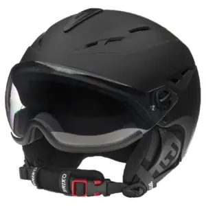 Briko Elio Photo Helm Met Vizier Zwart