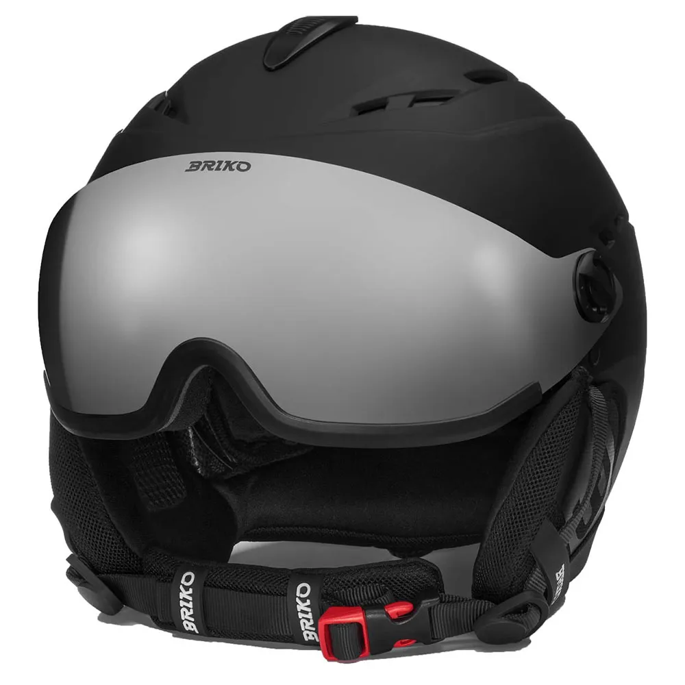 Briko Elio Helm Met Vizier Zwart