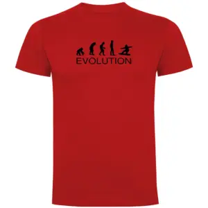 Kruskis Evolution Snowboard T-shirt Met Korte Mouwen Rood
