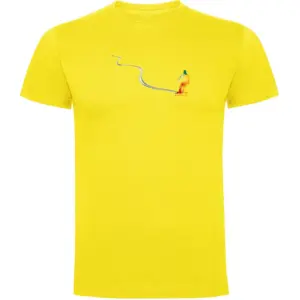 Kruskis Snowboard Track T-shirt Met Korte Mouwen Geel