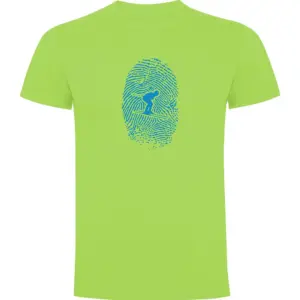 Kruskis Skier Fingerprint T-shirt Met Korte Mouwen Groen