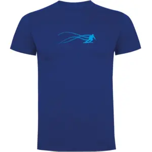 Kruskis Ski Estella T-shirt Met Korte Mouwen Blauw
