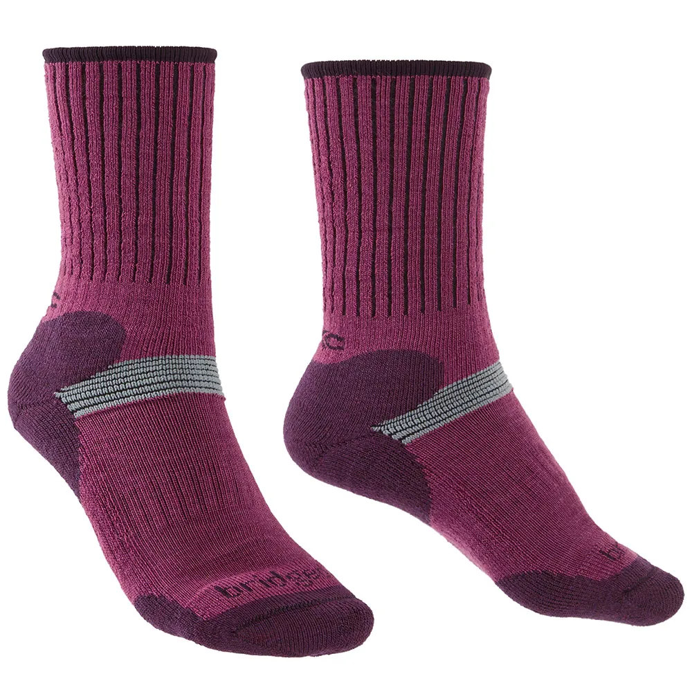 Bridgedale Cross Country Merino Performance Sokken Berry / Plum