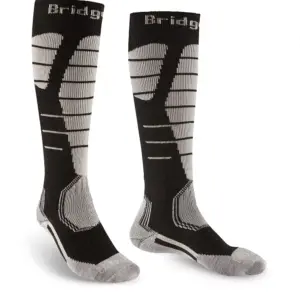 Bridgedale Easy On Lange Sokken Zwart