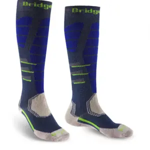 Bridgedale Easy On Lange Sokken Blauw