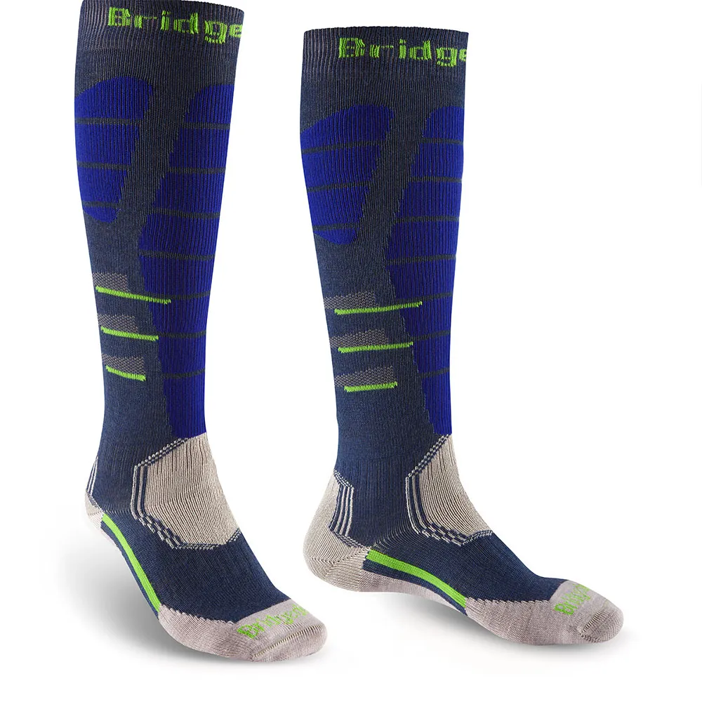 Bridgedale Easy On Lange Sokken Blauw