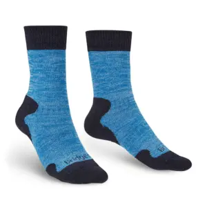 Bridgedale Heavyweight Merino Comfort Boot Sokken Blauw
