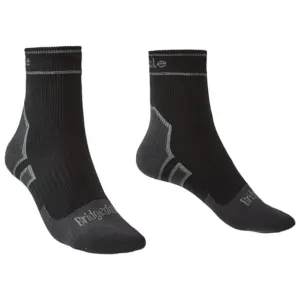 Bridgedale Lightweight Ankle Lange Sokken Zwart