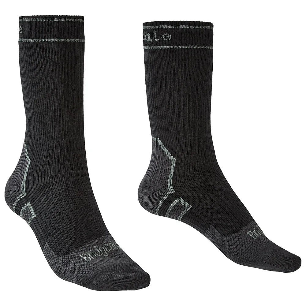 Bridgedale Lightweight Boot Lange Sokken Zwart