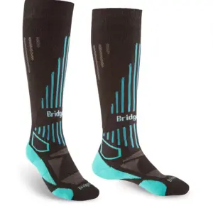 Bridgedale Lightweight Merino Performance Lange Sokken Zwart