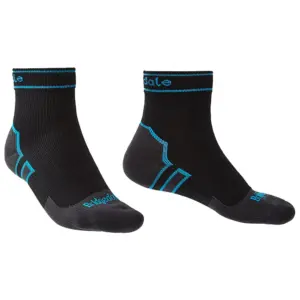Bridgedale Midweight Ankle Lange Sokken Zwart