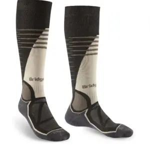 Bridgedale Midweight Lange Sokken Graphite / Bungee