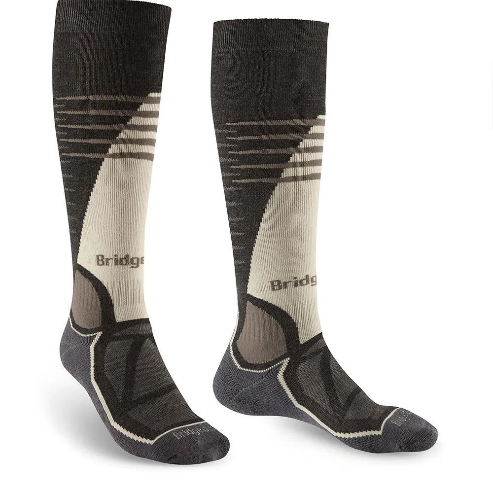 Bridgedale Midweight Lange Sokken Graphite / Bungee