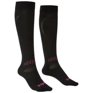 Bridgedale Race Merino Performance Lange Sokken Zwart