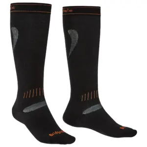 Bridgedale Ultra Fit Merino Performance Lange Sokken Oranje