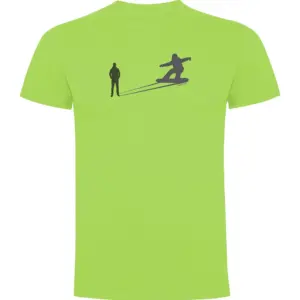 Kruskis Snowboarding Shadow T-shirt Met Korte Mouwen Groen
