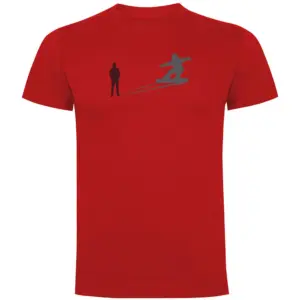 Kruskis Snowboarding Shadow T-shirt Met Korte Mouwen Rood