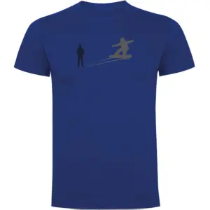 Kruskis Snowboarding Shadow T-shirt Met Korte Mouwen Blauw