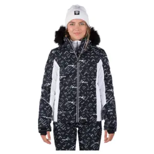 Rossignol Staci Print Puffy Jas Zwart