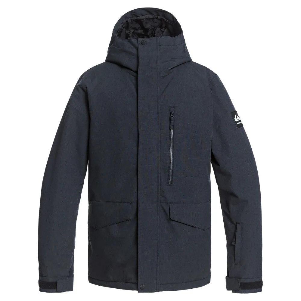 Quiksilver Mission Solid Jas Zwart