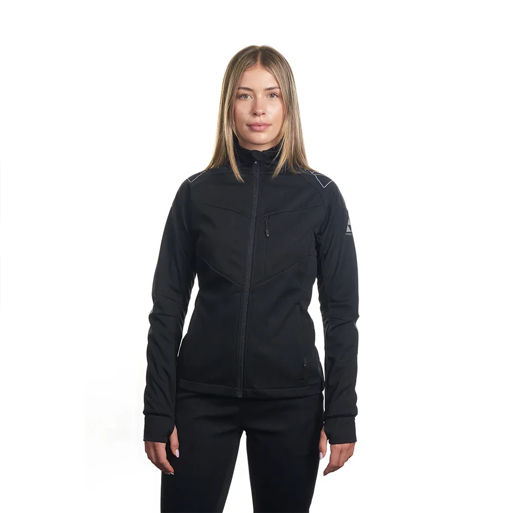 Fischer Asarna 3.0 Softshelljack Zwart