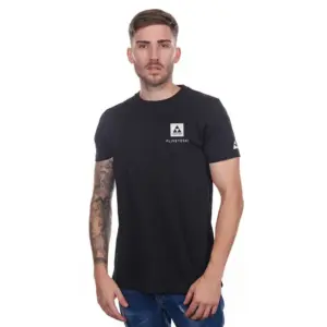 Fischer Essentials T-shirt Met Korte Mouwen Zwart