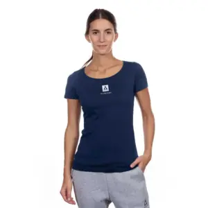 Fischer Essentials T-shirt Met Korte Mouwen Blauw