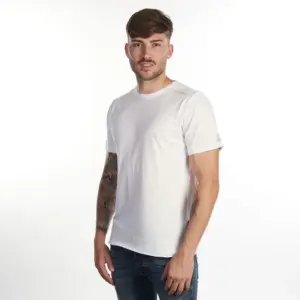 Fischer Flame T-shirt Met Korte Mouwen Wit