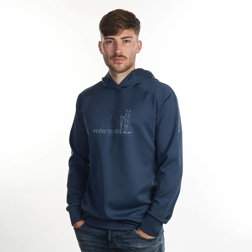 Fischer Live To Ski Hoodie Denim