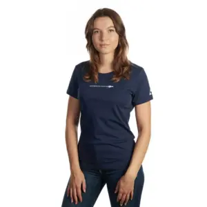Fischer Never Miss T-shirt Met Korte Mouwen Denim