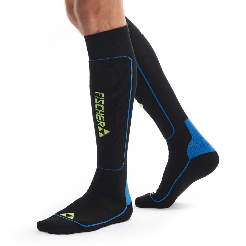 Fischer Performance Pro Lange Sokken Zwart