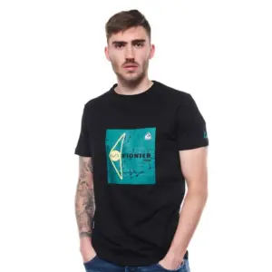 Fischer Pioneer T-shirt Met Korte Mouwen Zwart