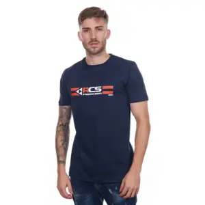 Fischer Rcs Retro T-shirt Met Korte Mouwen Blauw