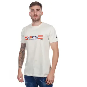 Fischer Rcs Retro T-shirt Met Korte Mouwen Grijs