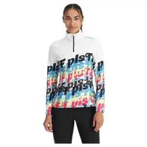 Spyder Vivid Sweatshirt Met Halve Rits Wit