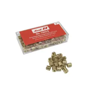 Snoli Metalen Gatplug 8.5 Mm 100 Eenheden Goud