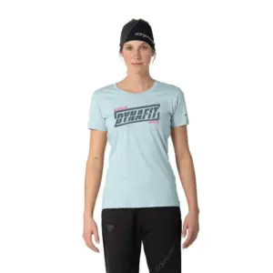 Dynafit Graphic Co T-shirt Met Korte Mouwen Blauw