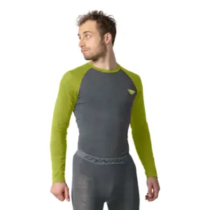 Dynafit Tour Light Merino T-shirt Met Lange Mouwen Golden Lime