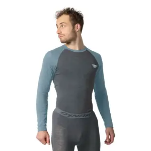Dynafit Tour Light Merino T-shirt Met Lange Mouwen Blauw
