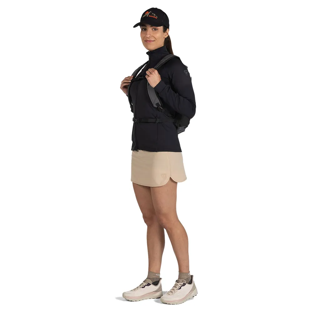 Rossignol Mid Layer Thin Sweatshirt Met Rits Zwart