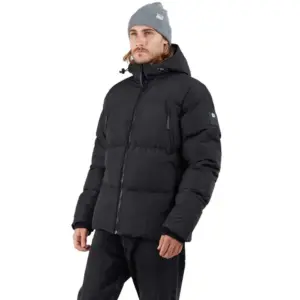 Fundango Ewan Puffer Jas Zwart
