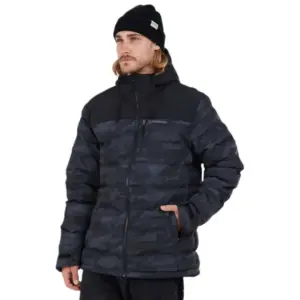 Fundango Passat Padded Jas Zwart