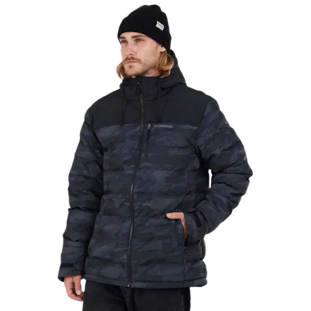Fundango Passat Padded Jas Zwart