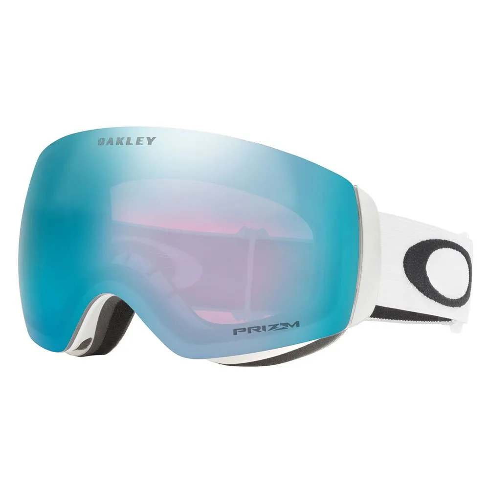 Oakley Goggles Flight Deck M Prizm Snow Skibril Wit