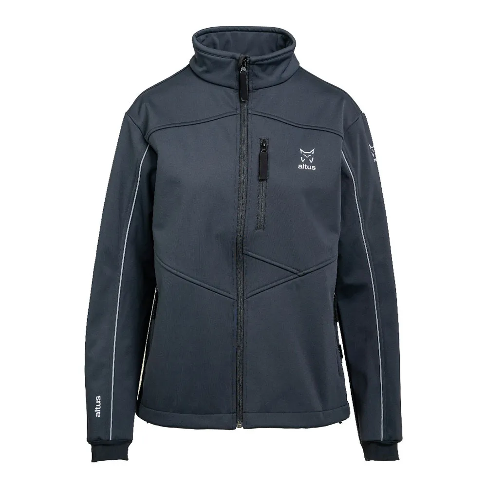 Altus Ski Softshelljack Zwart