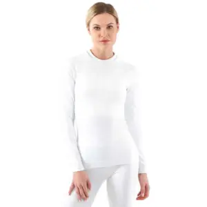 Head Flex Seamless T-shirt Met Lange Mouwen Wit