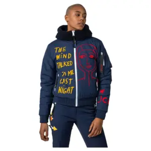 Rossignol Jcc Yeti Fleecy Bomber Jas Blauw