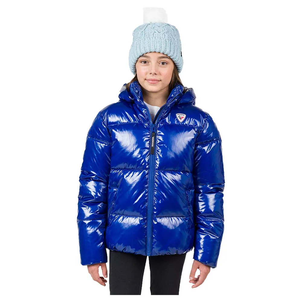 Rossignol Puffy Shiny Rip-stop Jas Blauw