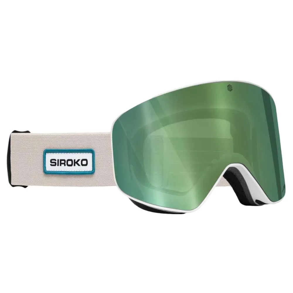 Siroko Gx Ultimate Engadin Junior Skibril Beige